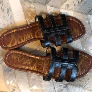 SAM EDELMAN Bay flat sandal , worn once